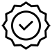 Icône de qualité